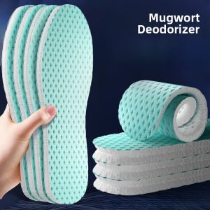 Anti-Odor Sweat Absorbent Shoe Inserts Breathable Ultra-Soft Shock Absorption Military Training Comfortable Long-Wearing Sports Mens Summer