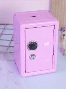 ออมสินตู้เซฟ มีกุญแจล็อค Saving Noney กระปุกออมสิน กล่องใส่เงิน ตู้เซฟออมสิน