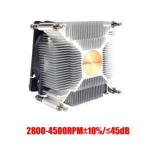 X99 CPU Air Cooler 4PIN PWM CPU Cooling Fan PC Processor Radiator Ventilador for Intel 2011‑3 X79 E5 Xeon CPU