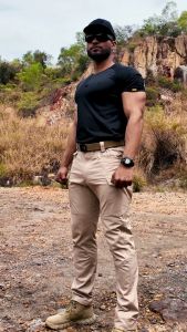 IDOGEAR Tactical Round Collar T-Shirt: A Quick Dry & Breathable Fitness Outdoors Athletic Sports Gym Shirt