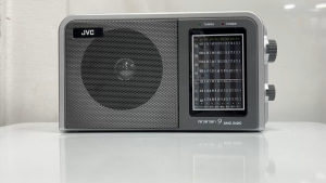 JVC RA-N44 World Band Radio with USB/TF Card Player