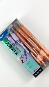 Deli Writing instrument- Arrix Gel Pen 0.5mm Blue EG09-BL 1pc Assorted