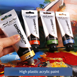 Mont Marte 48 Colors 75ml High Plastic Acrylic Paint Student Studio Special Hand-painted Creation Graffiti Art Painting Pigment