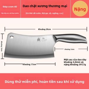 CMGF | Dao Chopping Cắt Xương Bền Đẹp