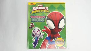 Marvel Spidey & Amazing Friends Colouring Book To Color With Fun Stickers For Kids