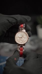 Jam Tangan Wanita Alexandre Christie Passion AC 2A56 BFBRGRGRE Gold Dial Dual Tone Stainless Steel Strap