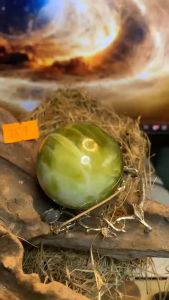 Quả cầu đá thạch anh phong thủy hệ ngân hà Vũ Trụ tự nhiên Galaxy Charka Luân xa Mộc 754