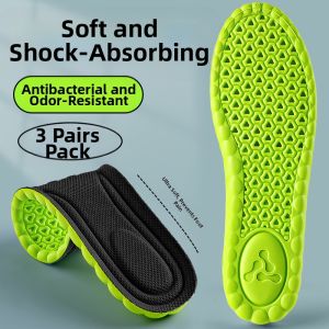 JVBV | Breathable Odor-Resistant AJ1 Thick Cushion Insoles for Men and Women