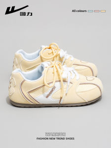 Warrior | Slim Soles Fashion Yellow Board Shoes