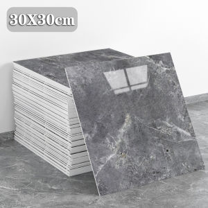 10-40 Chiếc Giả Đá Cẩm Thạch 3D Gạch Men Dán Tường Chống Thấm Nước Tự Dính Nhà Sàn Đổi Mới Trang Trí