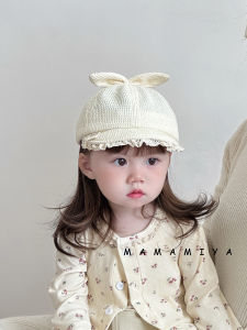 Adorable Baby Sun Hat Spring Autumn Adjustable Soft Brim Baseball Cap Outdoorsy Korean Style Infant Youthful Large Brim Hat