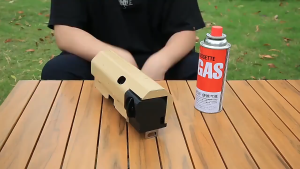 เตาพับกลางแจ้ง 2600W ปรับความเข้มของเปลวไฟได้ กันลม ใช้ในการเดินทาง เตาปิคนิค แถมฟรี กระเป๋าเก็บเตา