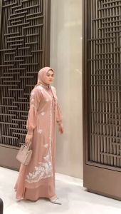 ZIFA FASHION // COD // IQLIMA DRESS SET HIJAB SEGI4 // GAMIS CRUTY BORDIR FREE HIJAB KEKINIAN // ABAYA CRUTY WARNA TERBARU SIAP KIRIM // LD 110CM PB 140CM // BUSANA WANITA MODIS // *RH