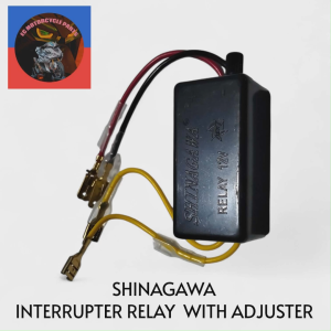 SHINAGAWA ADJUSTABLE INTTERUPTER RELAY 12V UNIVERSAL / ADJUSTABLE HORN