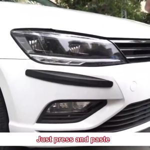 2PCS รถบัมเปอร์ป้องกันแถบป้องกันมุมแถบการป้องกันรอยขีดข่วนสไตล์ตัวป้องกันการออกแบบการทำงานของแม่ง