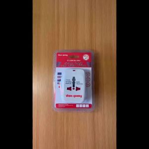 Ổ cắm đa năng Điện Quang ( dành cho du lịch ) ĐQ ESK TV01 ( Màu trắng )