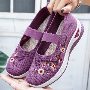 DTHN | Soft Sole Breathable Comfortable Anti-Slip Womens Beijing Cloth Shoes