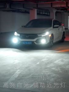 2pcs Lampu Kabut Led H8 4300K 100W 1500LM Super Terang Putih Kuning Anti Kabut Untuk Mobil