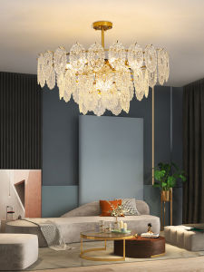 Sleek Modern French Vintage Style Chandelier