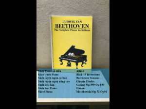 Beethoven "The Complete Piano Variations" - Khúc biến tấu cho đàn Piano của Beethoven (Giáo trình Piano cổ điển)