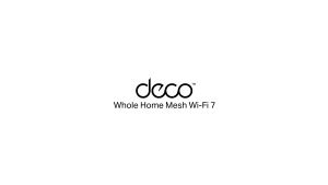 【NEW ARRIVAL】TP-LINK DECO BE65 - High-Speed Whole Home Mesh 5760 Mbps (6 GHz) + 2880 Mbps (5 GHz) + 574 Mbps (2.4 GHz) WiFi 7 System with 9.3 Gbps Tri-Band & 2.5 Gbps Wired Ports