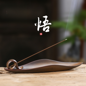 Indoor Ceramic Incense Burner Sandalwood Line Incense Holder Creative Home Use Incense Stand Tea Ceremony Bedroom Incense Lamp