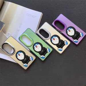 ใหม่ เคสโทรศัพท์ VIVO V50 V40 Lite V40 Pro V30e V30 Pro V29e V29 4G 5G สุดสร้างสรรค์เทรนด์สุดสร้างสรรค์สีสันเงางาม เคสโทรศัพท์ กันกระแทกซิลิโคนพร้อมขาตั้งโดราเอมอน2025