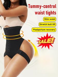 Large Size Shapewear Ribbed Shaping High Waisted Tummy Tuck Body Pants