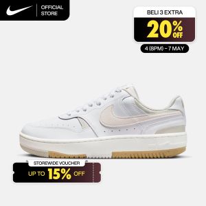 Nike Sepatu Wanita Gamma Force - Putih [DX9176-103]