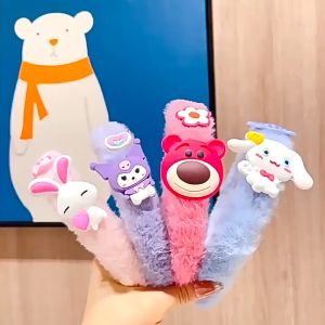 Bando Sanrio Anak Perempuan Model Bulu Headband Wanita Dewasa Gaya Korea AR-5