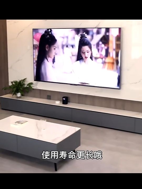 DIDI Marble TV floor coffee table combination