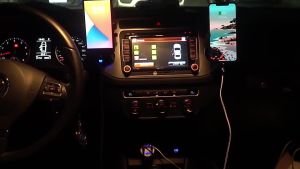 SuperAuto 3.1A Dual USB Charger 2 Ports LCD Screen 12-24V For Car