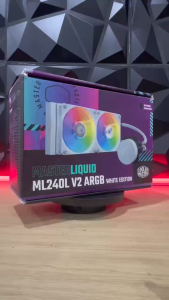 Tản nhiệt nước CPU Cooler Master MasterLiquid ML240L ARGB V2 White Edition