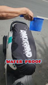 Safe Seat Cover WATER PROOF Anti Pusa Scratch for All Motorcycle Variation Neon Orange