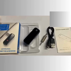 TOP PRODUK Bluetooth Receiver Audio dan Transmitter Adapter 2in1 / ROBOTSKY Adaptor Audio Mobil Receiver Bluetooth Transmitter Adapter 2in1 C28