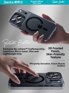 Benks | Magnetic Matte Transparent Drop-resistant Slim Phone Case
