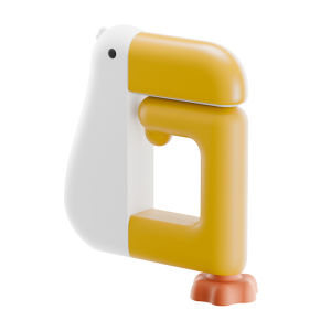 Multifunctional Desktop Hooks Duck Shape Student Bookbag Hook Portable Desk Backpack Hanger Officetop Handbag Organizer Hooks