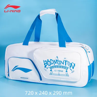 Li-Ning | Túi Đựng Vợt Durable Đeo Vai Một Bên Dung Lượng Lớn 6 Vợt