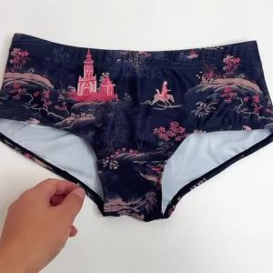 Quần Bơi Thời Trang Nam Quần Đi Biển Thể Thao Quần Bơi Ngắn Gợi Cảm Bộ Đồ Lướt Sóng Polyester Dệt Kim Đúng Kích Thước Đồ Bơi Nam