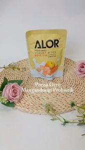 Alor Freeze Dried Yogurt Bites Perisa Oren (15gx24pek) dalam Karton/ Alor Freeze Dried Yogurt Bites Orange in carton
