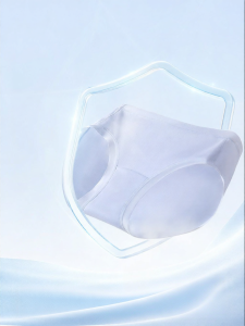 Purcotton | Antibacterial Cotton Breathable High-Elasticity Ladies Mid-Waist Panties