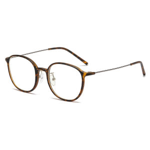 JN IMPRESSION Retro Round Tortoise Shell Presbyopic Glasses Frame Internet Celebrity Mobile Phone Anti-blue Light Reading Glasses
