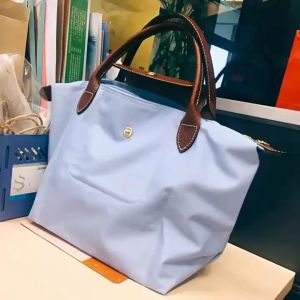 Niche large long handle nylon dumpling bag Fashion large capacity mommy Tote bag Light trend shoulder bag