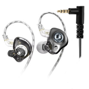 หูฟังไดนามิก 15D รุ่นใหม่อัพเกรดใหม่ หูฟังไฮไฟ Super Bass หูฟังอินเอียร์มอนิเตอร์สำหรับฟังเพลง หูฟัง 3.5 มม. AUX/Type-C ชิปดิจิทัล พร้อมไมโครโฟนสำหรับ Samsung/iPhone/Android