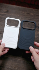 Ốp Silicon Chống Bẩn Lót Nhung Siêu Mịn Hiệu Ứng Giọt Nước Cho Điện Thoại iPhone 18 Pro Max 17 16