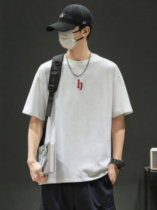 Warrior | Summer New Design Loose Fitting Cotton T-Shirt Heavyweight Pure Base