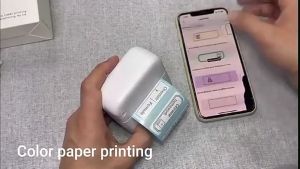 [รองรับภาษาไทย]เครื่องปริ้นพกพา พิมพ์สติกเกอร์ เครื่องปริ้นไร้หมึก เครื่องปริ้นสติ๊กเกอร์ เครื่องพิมพ์ฉลาก เครื่องปริ้นเต ปริ้นได้ทั้ง Flash kerry Best และ J&T kerry พิมพ์สติกเกอร์ Peripaga Paperane เครื่องปริ้นไร้หมึก เครื่องปริ้นสติ๊กเกอร์ เครื่องปริ้นเ