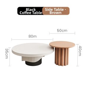 YIZUO | Circular Design Modern Living Room Coffee Table