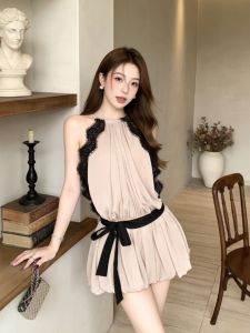 CHANGTONG | Waist-accentuating Short Dress 2026 Summer