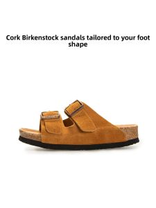 THEMULE | Genuine Leather Cork Summer Sandals